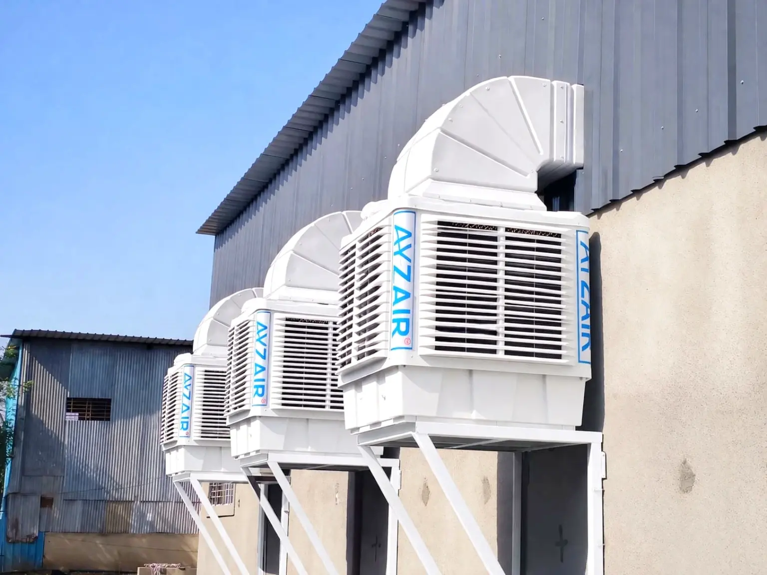Factories & Workshops — Ayzair industrial cooling
