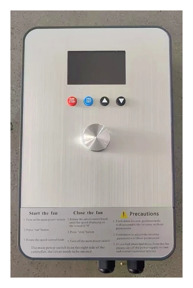 Ayzair HVLS VFD inverter controller with LED display