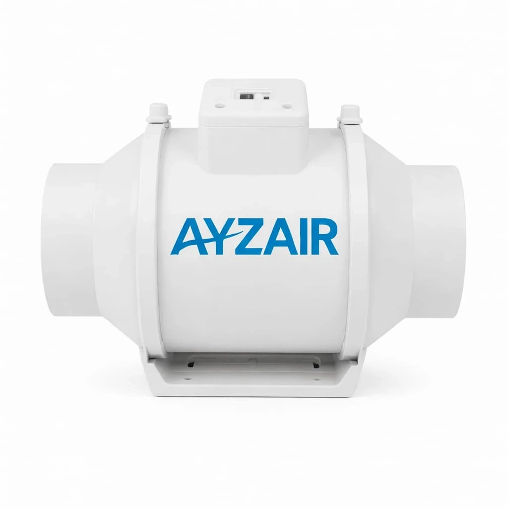 Inline-Jet Mixed-Flow Duct Fans
